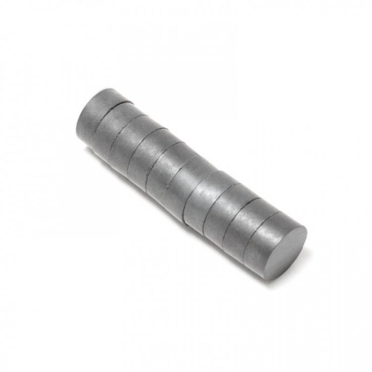 Набор магнитов керамических, 10пр.(диам.13мм, h4,8мм), в блистере