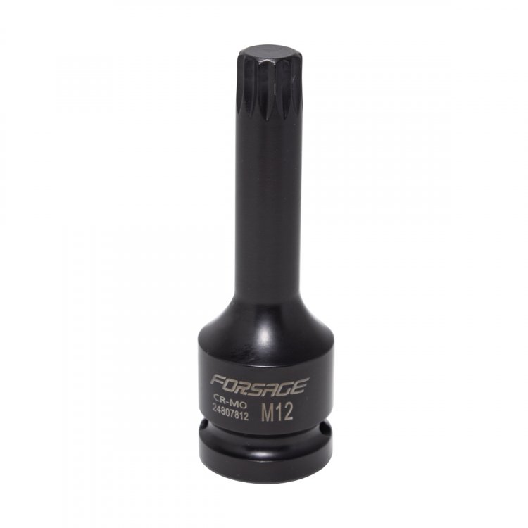 Головка-бита SPLINE ударная M12, 1/2"