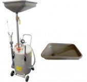 TS-2085 Установка для слива отработанного масла 80л. Воронка+6 щупов