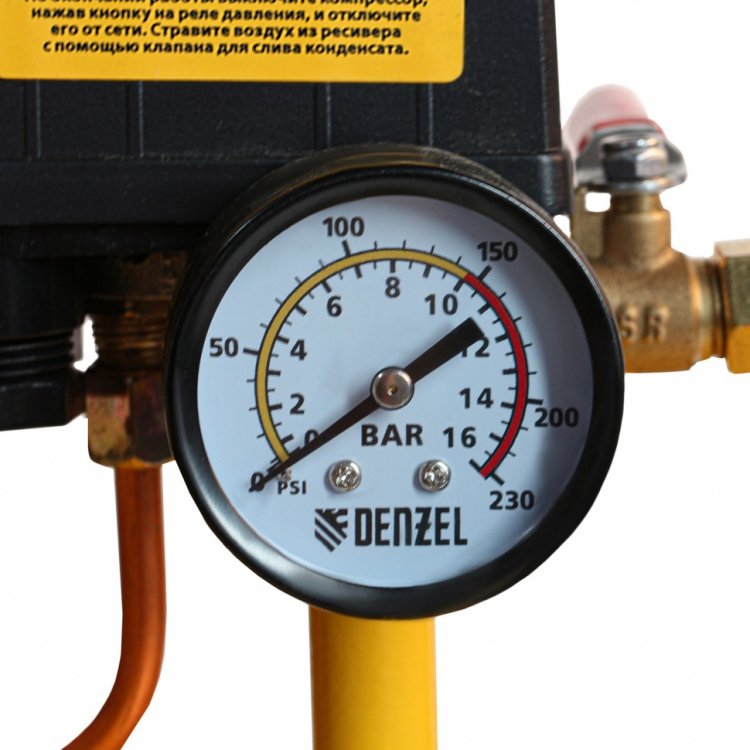 Компрессор воздушный рем. привод BCI4000-T/100, 4,0 кВт, 100 литров, 690 л/мин// Denzel Компрессор воздушный рем. привод BCI4000-T/100, 4,0 кВт, 100 литров, 690 л/мин// Denzel