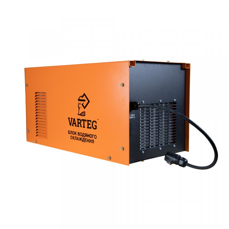 Блок водяного охлаждения для VARTEG TIG 401/501 AC/DC Pulse - Напряжение сети, В: 380  Рабочее давление, бар: 2,4 Номинальная скорость потока, л/мин: 9  Потребляемая мощность, Вт: 350  (арт. 7811)