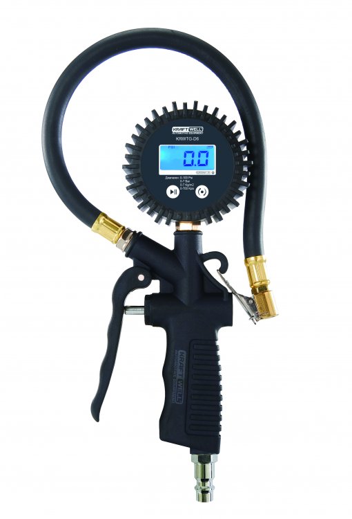 Пистолет с цифровым манометром 7 бар