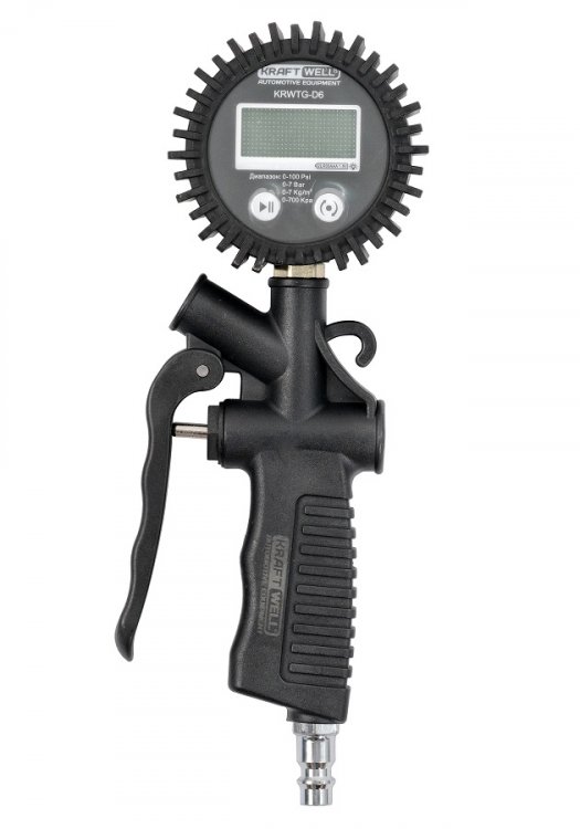 Пистолет с цифровым манометром 7 бар
