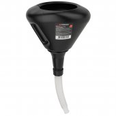 Воронка пластиковая с сеткой,2л(Ø115мм, Lобщ. 400мм)