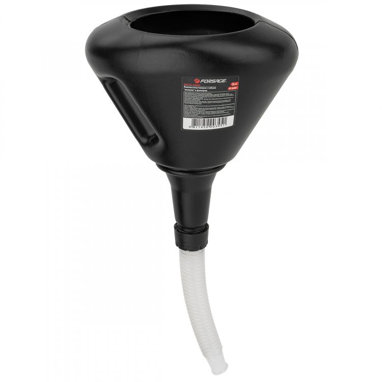 Воронка пластиковая с сеткой,2л(Ø115мм, Lобщ. 400мм)
