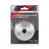 Съемник масляного фильтра (крышка) 75мм х 12гр