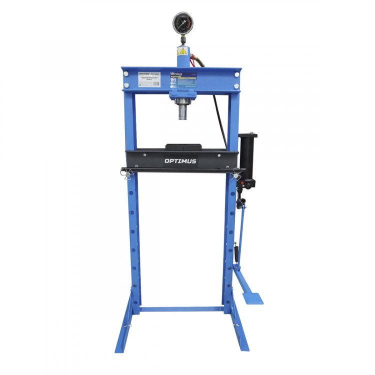 OPT-220F Пресс гаражный (гидравлический) 20 т, ручной и ножной привод OPT-220F Пресс гаражный (гидравлический) 20 т, ручной и ножной привод