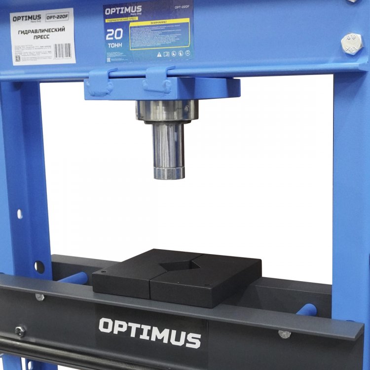 OPT-220F Пресс гаражный (гидравлический) 20 т, ручной и ножной привод OPT-220F Пресс гаражный (гидравлический) 20 т, ручной и ножной привод
