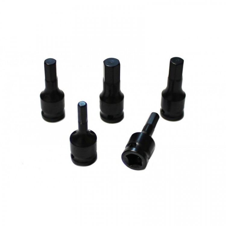 Головка-бита 6-гранная ударная  8мм, 1/4"