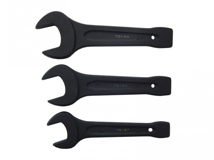 Ключ рожковый ударный односторонний 24мм