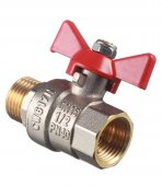 Кран шаровой мет. 1/2 (в) , арт. № BV02 1/2    horex1