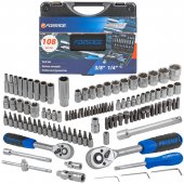Набор инструментов 108 пр. 1/4'' 3/8''(6гр.)(4-22мм)