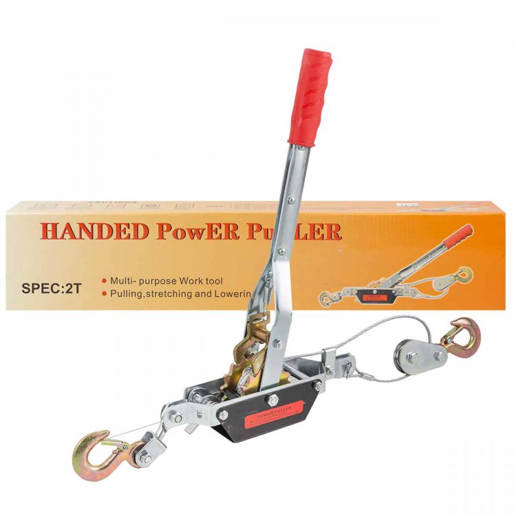 Лебедка рычажная 2т (диаметр троса - 5мм, длина - 2.2м) Лебедка рычажная 2т (диаметр троса - 5мм, длина - 2.2м)