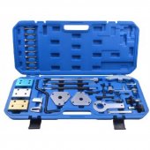 Набор фиксаторов для обслуживания двигателей Fiat 26пр.(1.2, 1.4, 1.6, 1.8 16V; 1.9D/TD, 1.9JTD, 2.4TD/JTD), в кейсе