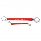 Ключ накидной, отогнутый на 75град. в прорезиненной оплетке 8х9мм Ключ накидной, отогнутый на 75град. в прорезиненной оплетке 8х9мм