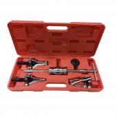 Комплект съемников внутренних и наружных подшипников и втулок (3-х захватный), 7пр. в кейсе Комплект съемников внутренних и наружных подшипников и втулок (3-х захватный), 7пр. в кейсе