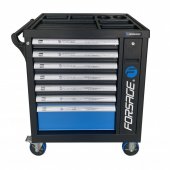 Тележка инструментальная 7-ми полочная (синяя), с дополнительной боковой секцией, 600х790х970 (полки:65х500х395-6шт,200х500х395мм-1шт) Тележка инструментальная 7-ми полочная (синяя), с дополнительной боковой секцией, 600х790х970 (полки:65х500х395-6шт,200х500х395мм-1шт)