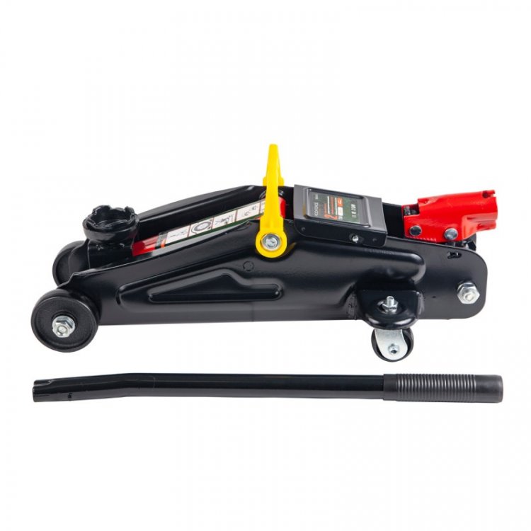 Домкрат подкатной гидравлический 2т (h min 130мм, h max 340мм) Домкрат подкатной гидравлический 2т (h min 130мм, h max 340мм)