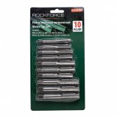 Набор метчиков метрический 10пр.(М6х1, М7х1, М8х1/1.25, М10х1/1.25/1.5, М12х1.25/1.5/1.75),в блистере