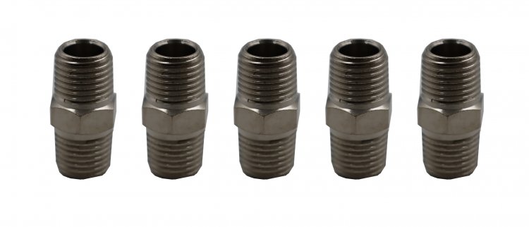 Переходник резьбовой M1/4 - M1/4, 5 шт
