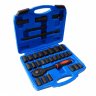Набор инструментов ударных 32пр.1/2"( 6-гр: 8-32мм, 12гр: 10,12,14,15,17,19,36мм, Cr-Mo)