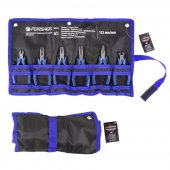 Набор шарнирно-губцевого инструмента мини 6пр. 5"-125мм(бокорезы, плоскогубцы-2шт, утконосы прямые/изогнутые, кусачки торцевые), на полотне Набор шарнирно-губцевого инструмента мини 6пр. 5"-125мм(бокорезы, плоскогубцы-2шт, утконосы прямые/изогнутые, кусачки торцевые), на полотне