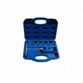 Набор фрез для чистки и восстановления посадочных мест форсунок, 7пр. (размер фрез: 17x21, 17x19, 15x19, 17x17мм) в кейсе