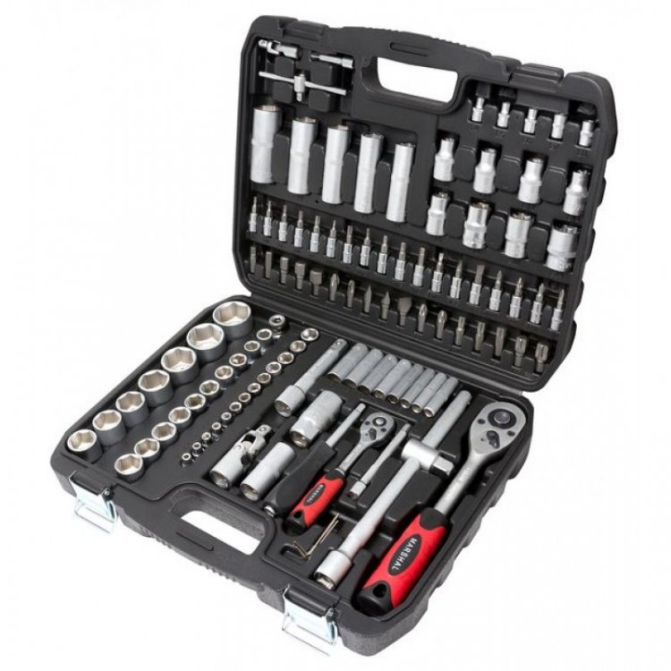 Набор инструментов 108пр. 1/2'', 1/4'' (6гр.)(4-32мм)