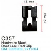 Клипса для крепления внутренней обшивки а/м GM пластиковая (100шт/уп.)