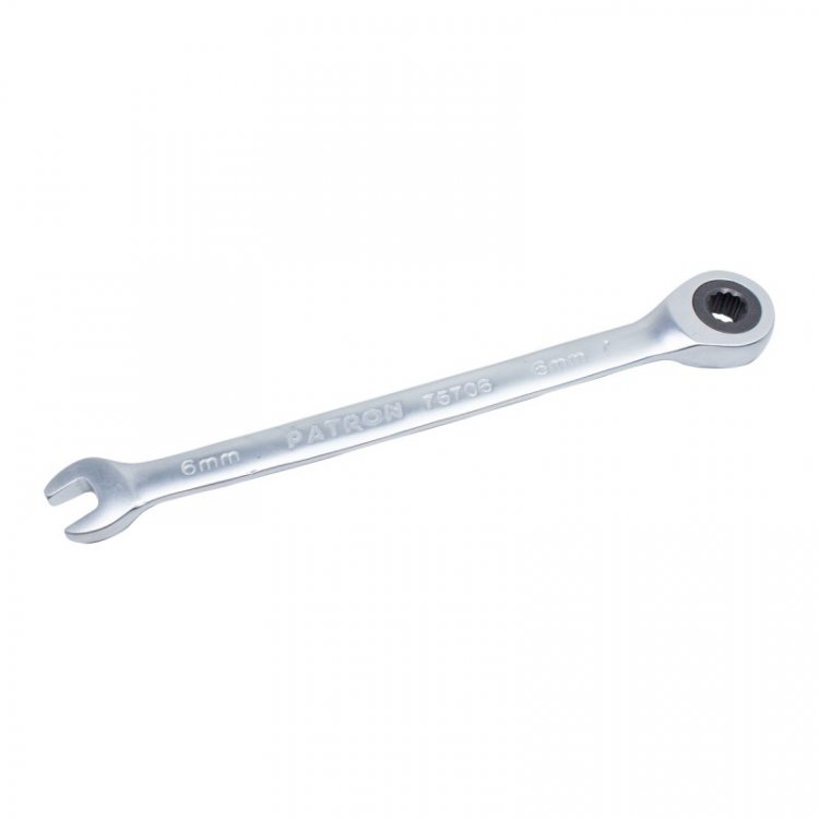 Ключ комбинированный трещоточный 6мм