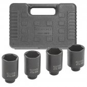 Набор головок ударных глубоких 4пр.1/2" (6-гр.) в кейс Набор головок ударных глубоких 4пр.1/2" (6-гр.) в кейс