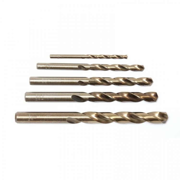 Сверло по металлу 13мм HSS (5шт), в пластиковом футляре Сверло по металлу 13мм HSS (5шт), в пластиковом футляре