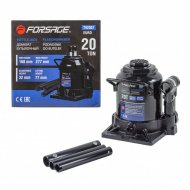 Домкрат бутылочный 20т низкий  с клапаном (h min 168мм, h max 277мм)