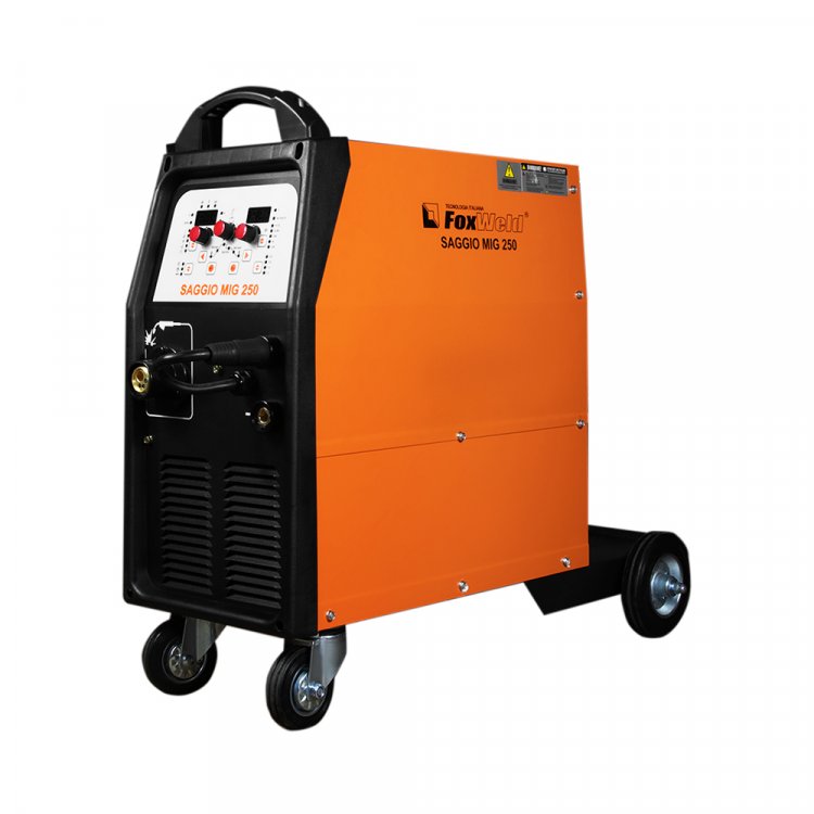 Сварочный полуавтомат Saggio Mig 250 - Многофункциональный (MIG-SYN) 250А полуавтомат 3-в-1. Позволяет работать как в синергетическом режиме, так и в ручном. Сварочный ток 40-250 (MIG), 10-250(TIG), 20-250(MMA). Возможность подключения горелки Spool Сварочный полуавтомат Saggio Mig 250 - Многофункциональный (MIG-SYN) 250А полуавтомат 3-в-1. Позволяет работать как в синергетическом режиме, так и в ручном. Сварочный ток 40-250 (MIG), 10-250(TIG), 20-250(MMA). Возможность подключения горелки Spool