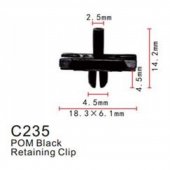 Клипса для крепления внутренней обшивки а/м Фольксваген пластиковая (100шт/уп.)
