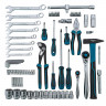 Набор инструментов, 1/4", 1/2", CrV, 120 зубьев, 76 предметов// Gross