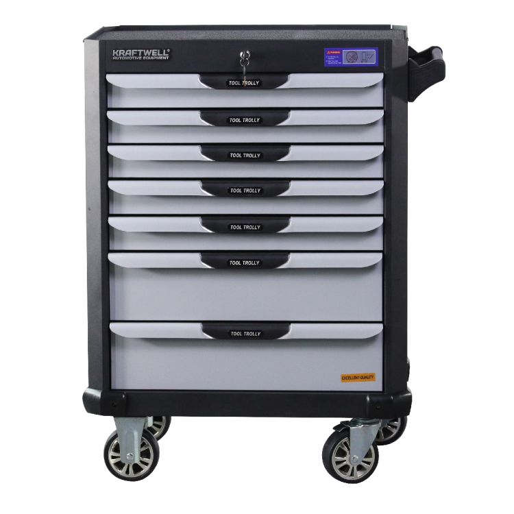 Тележка профессиональная с 7 ящиками+инструмент 277 предметов