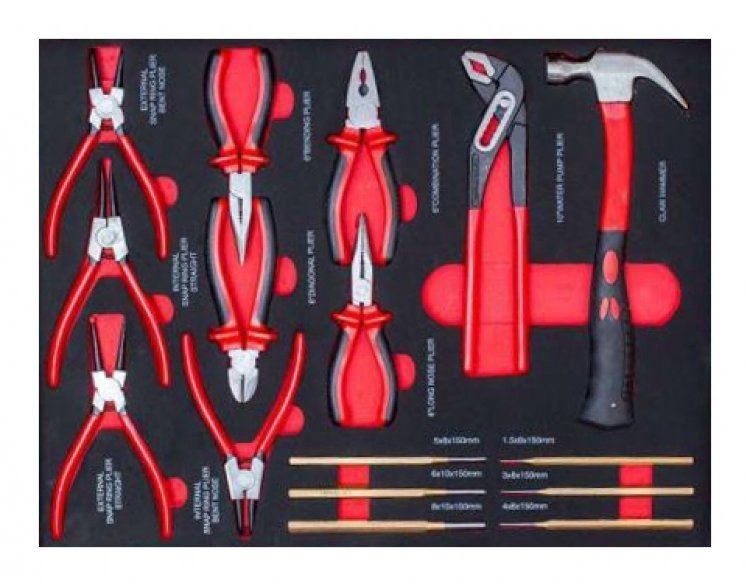 Тележка профессиональная с 7 ящиками+инструмент 277 предметов