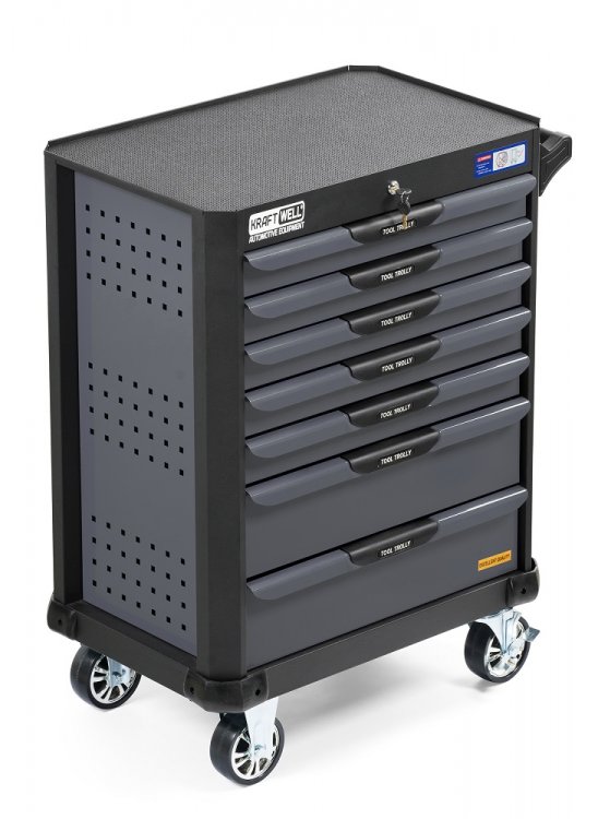 Тележка профессиональная с 7 ящиками+инструмент 277 предметов