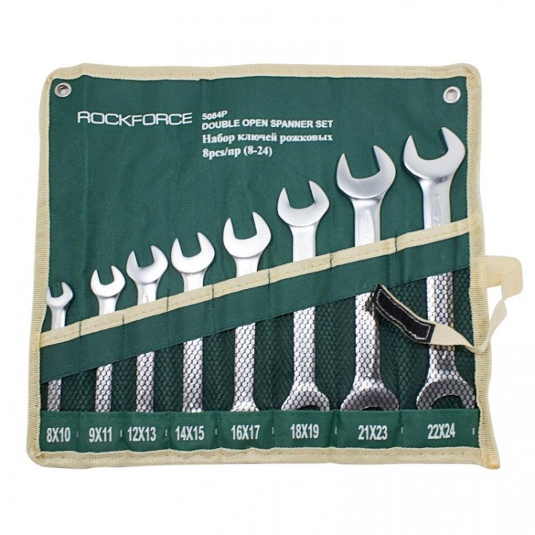 Набор ключей рожковых 8пр.