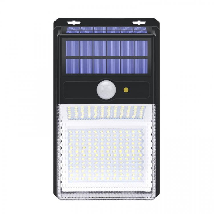 Светильник светодиодный настенный на солнечной батарее с датчиком движения (228 светодиодов SMD) Светильник светодиодный настенный на солнечной батарее с датчиком движения (228 светодиодов SMD)