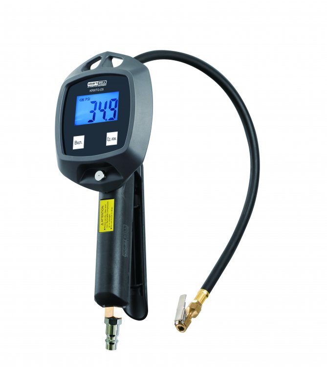 Пистолет с цифровым манометром 18 бар