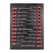 Набор отверток 23пр.(PH:2x38,0x75,1x75,2x100,2х100,3х150 SL:6x38.3x75,5x75,6x100,6x150,8х150 T5-10.15.20.25.27.30.40)