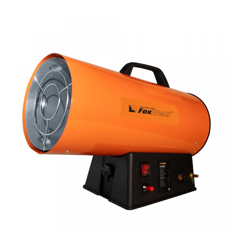 Газовая тепловая пушка FoxHeat P 33 - Максимальная мощность, кВт: 33  Электроснабжение, В/Гц: 220-240/50  Макс. расход топлива, кг/ч: 2,1  Тип топлива: пропан/бутан (арт. 7209)