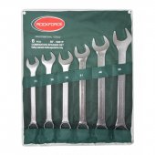 Набор ключей комбинированных 6пр.(33, 36, 38, 41, 46, 50мм),на полотне