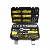 Набор инструментов 130пр. 1/4"(6гр. 4-14мм)