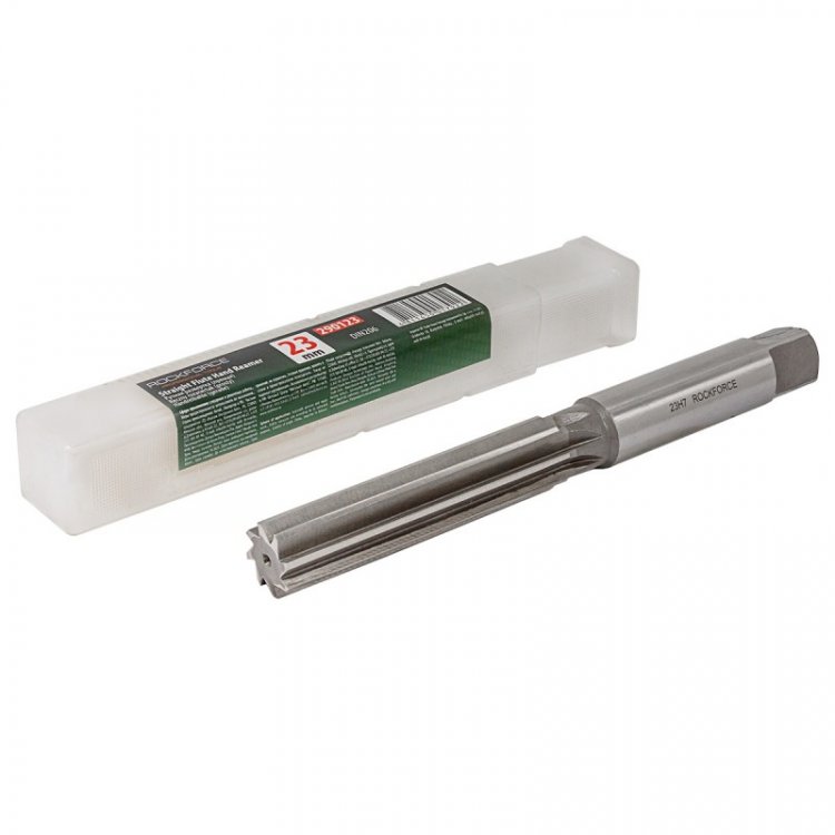 Развертка ручная (прямая) 23мм Profi, в пластиковом футляре