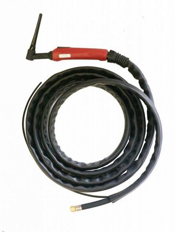 Горелка TIG 26 180A(35%) M12x1, 4m-с упр. разъемами 2-3-5 рin Горелка TIG 26 180A(35%) M12x1, 4m-с упр. разъемами 2-3-5 рin