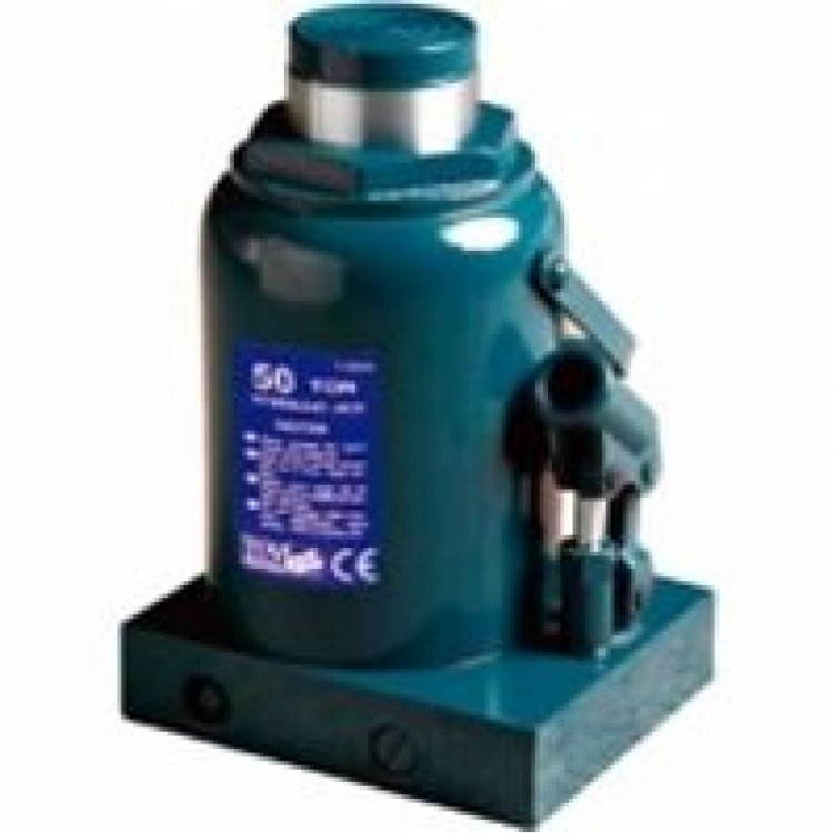 Домкрат бутылочный  8т с клапаном (h min 227мм, h max 469мм)профи