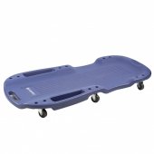 Лежак пластиковый подкатной на 6-ти колесах Лежак пластиковый подкатной на 6-ти колесах